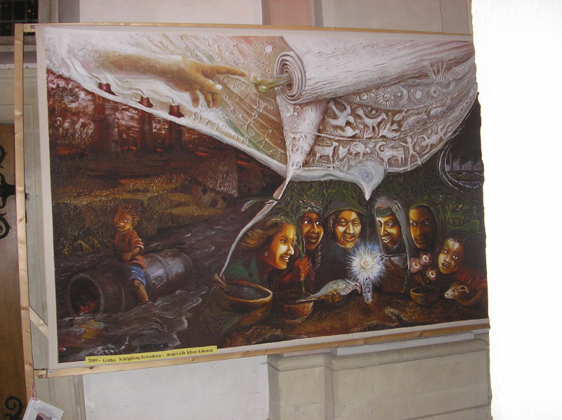 Misereor-Hungertuch 2009 „Gottes Schöpfung bewahren – damit alle leben können“